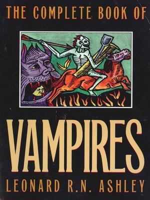 cover image of Complete Book of Vampires